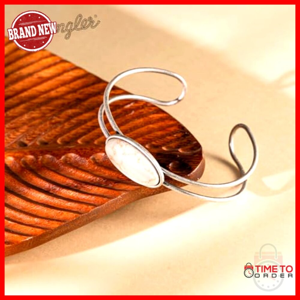 Adjustable Open Cuff Bangle Bracelet Copper Vinta… - image 6